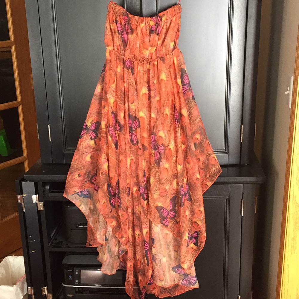 Flowy boho dress
